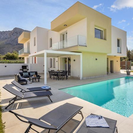 Brand New Villa With Private Heated Pool Terrasini Exterior photo